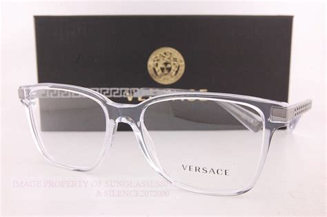 versace clear eyeglasses|authentic versace eyeglasses.